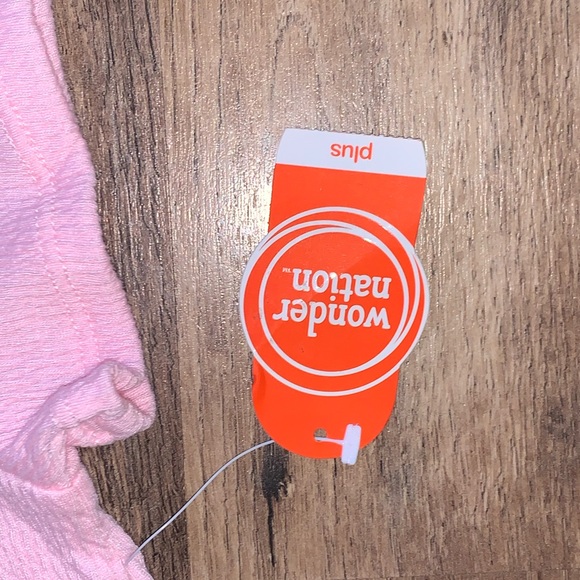 Wonder Nation NWT mixed media boho skirt/shirt/scrunchie set size XL 14-16 Plus - Picture 5 of 6